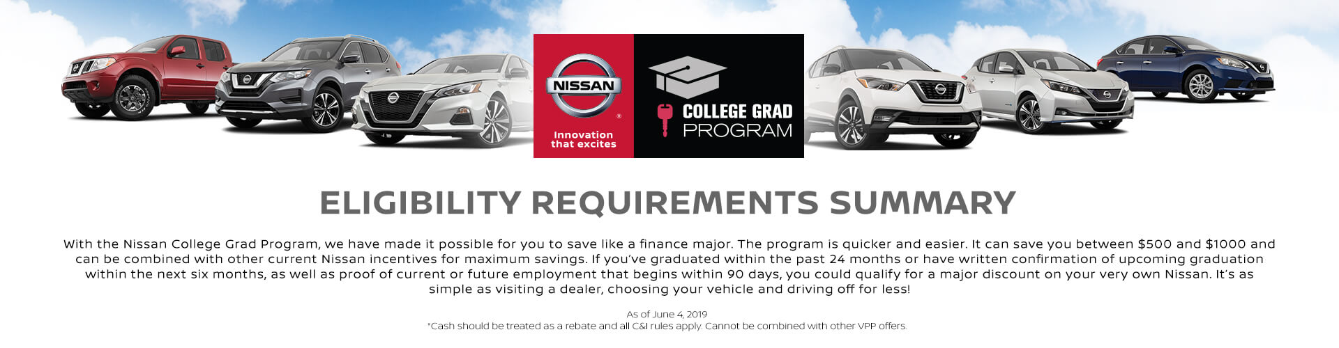 Eligibility Requirements Summary