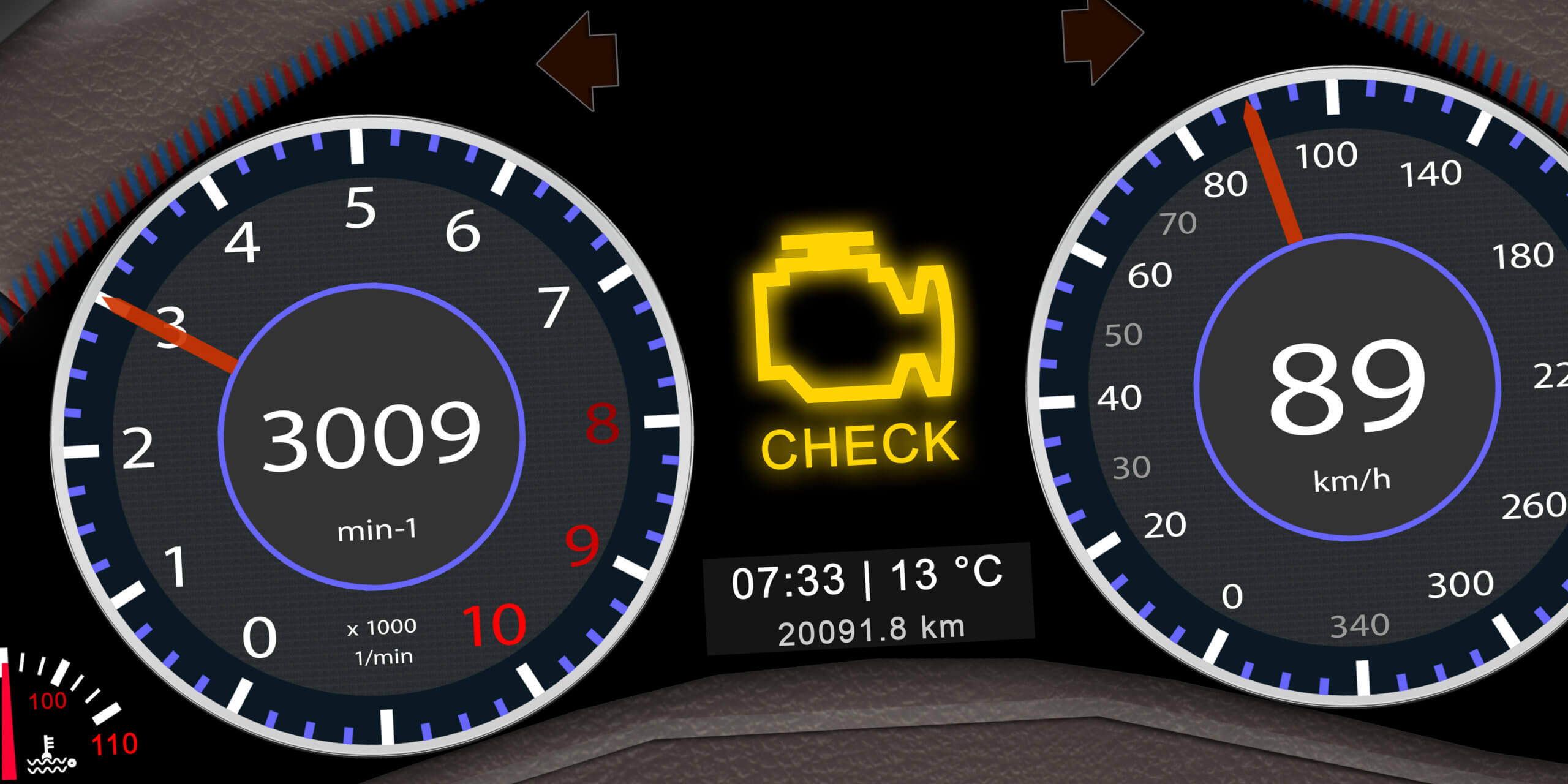 Comprobación De Batería Complementaria & Vehículo Obd 2 Escanear Para Códigos