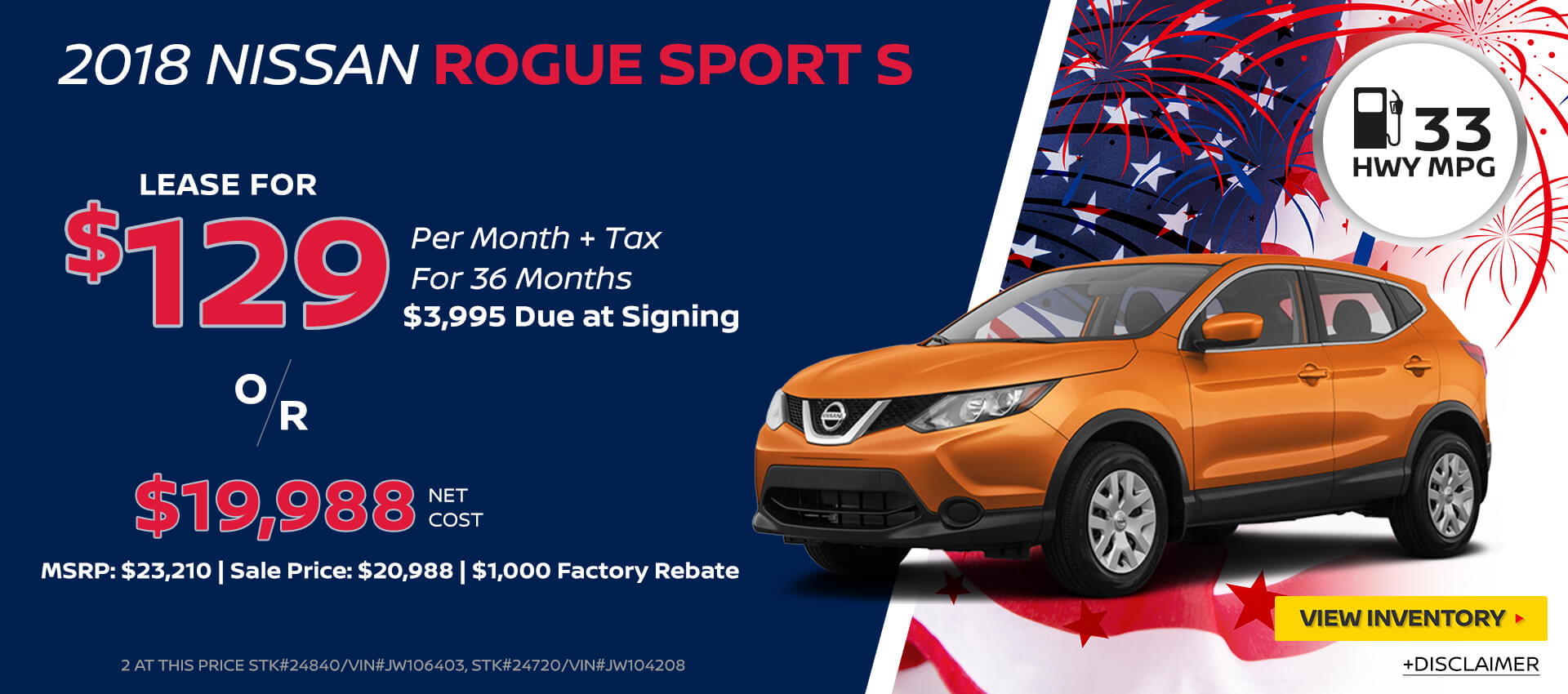 2018 Nissan Rogue Sport