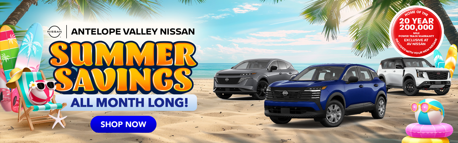 Summer Savings All Month Long