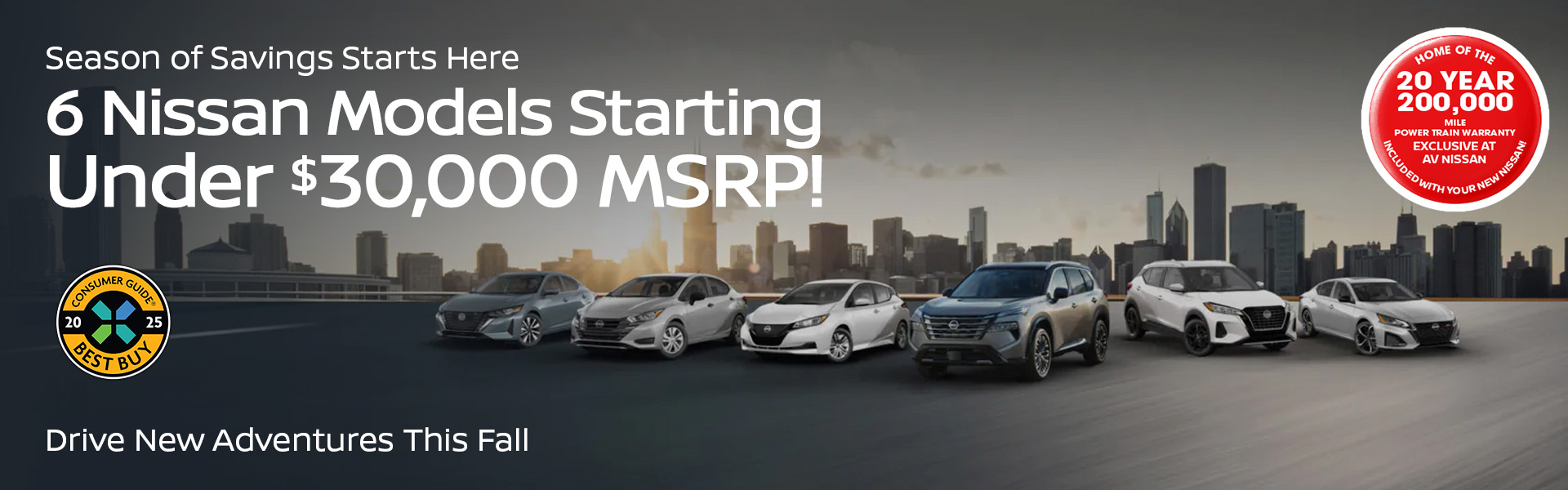 Vehicles under 30K MSRP 6 Nissan Models Starting Under $30,000 MSRP