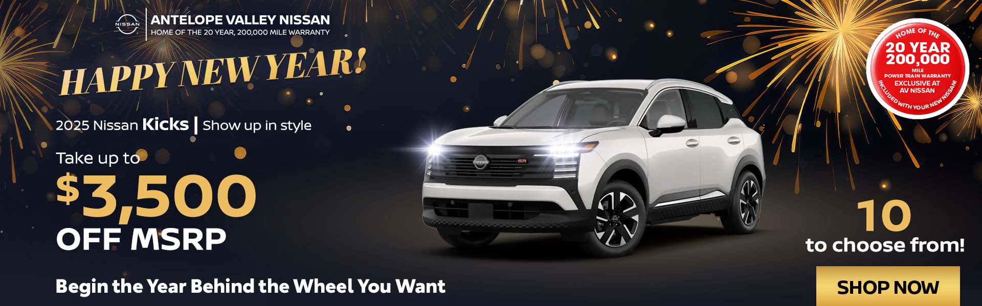 2025 Nissan Kicks 10 to choose from! $3,500 Off MSRP