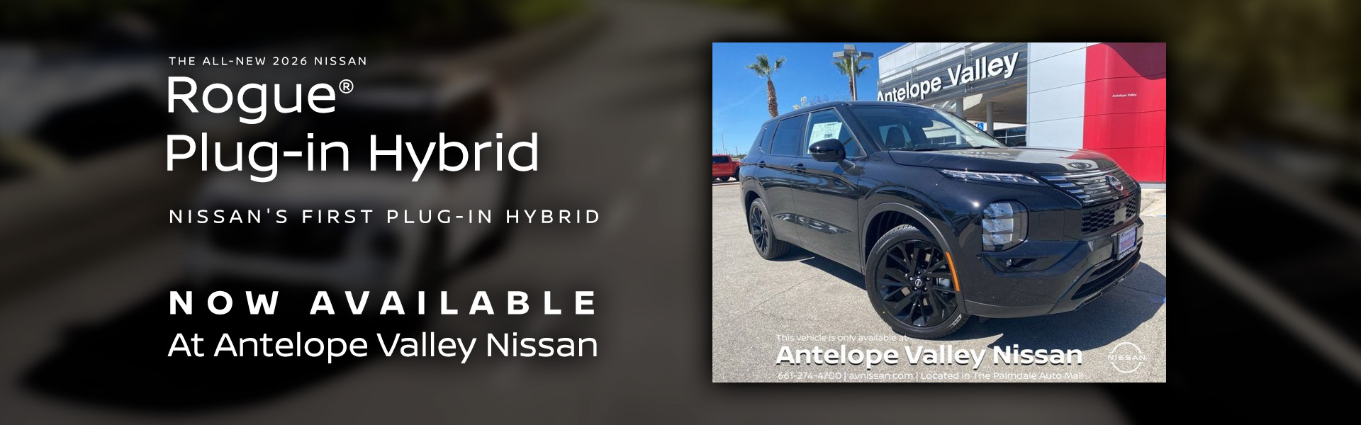 The New Nissan Rogue Hybrid is now available at AV Nissan!
