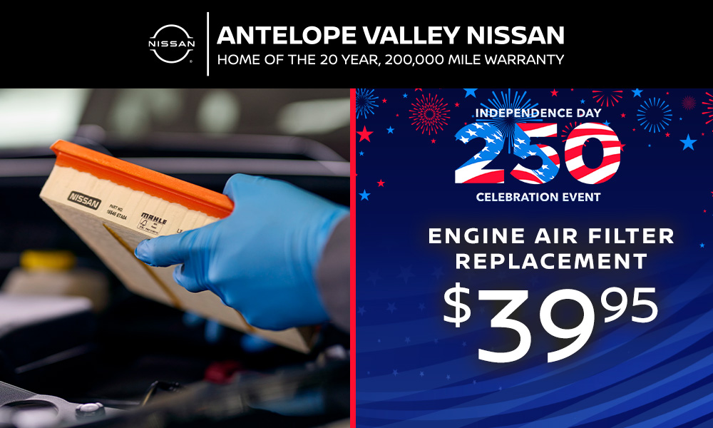 Engine Air Filter Replacement