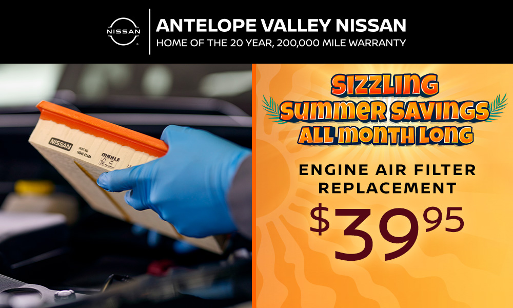Engine Air Filter Replacement
