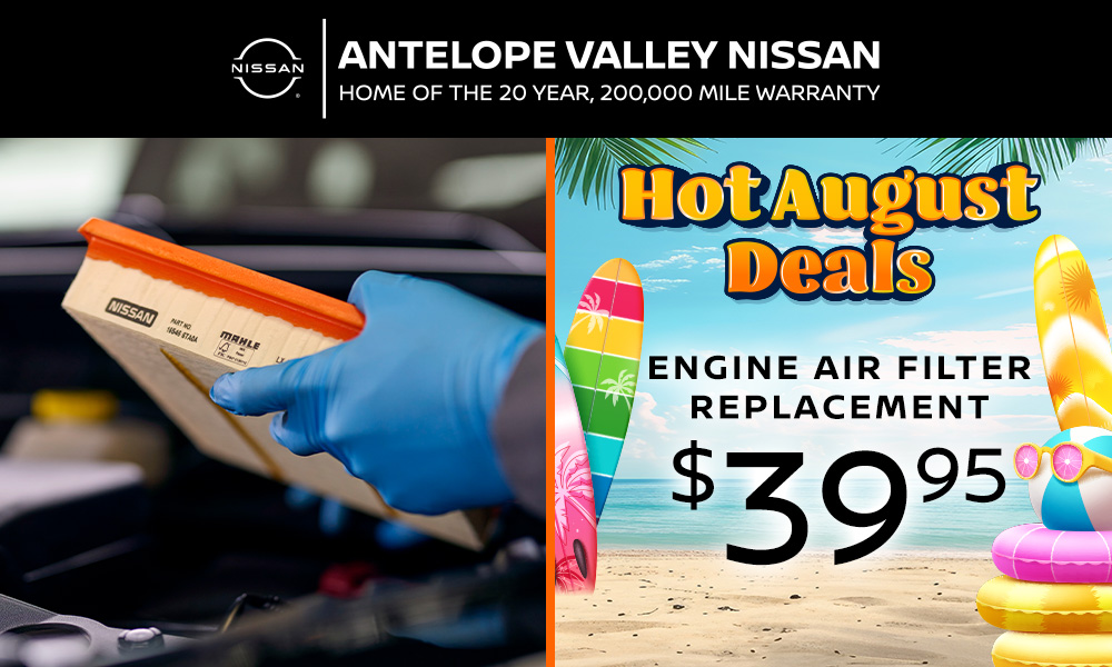 Engine Air Filter Replacement
