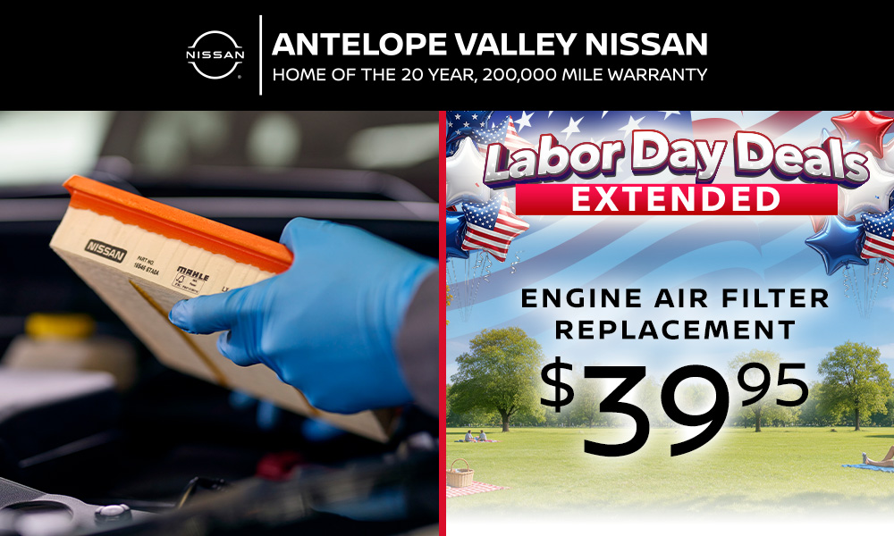 Engine Air Filter Replacement