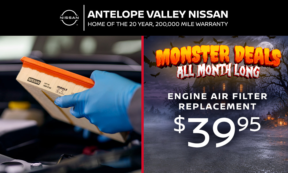Engine Air Filter Replacement