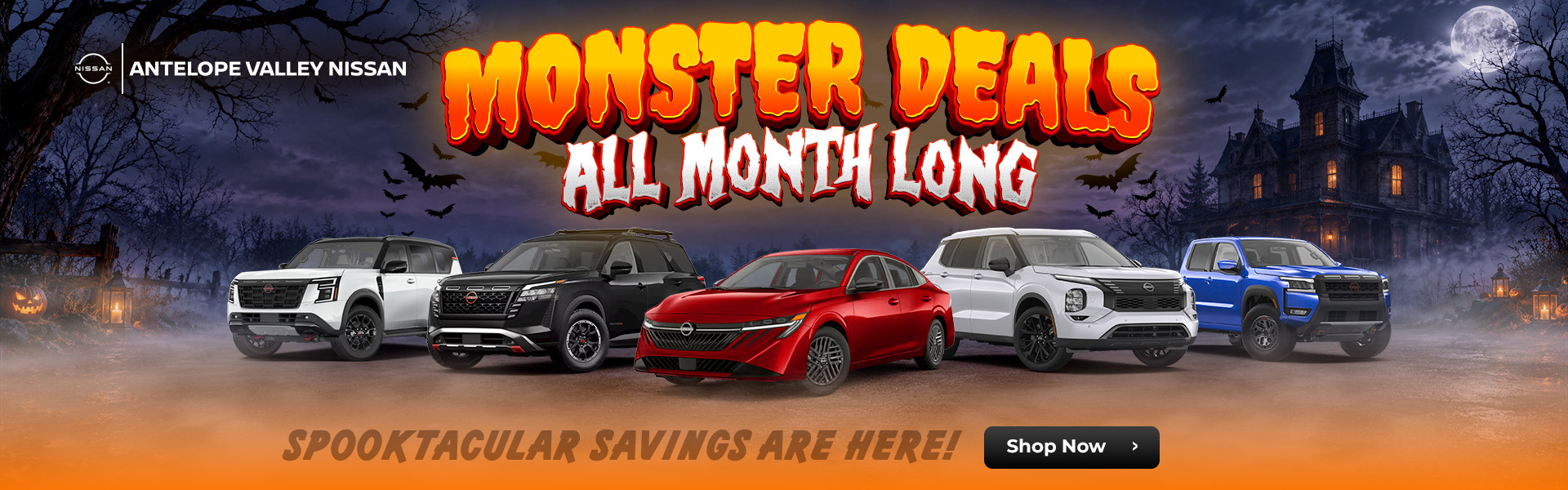 MONSTER DEALS ALL MONTH Spooktacular Savings Are Here!