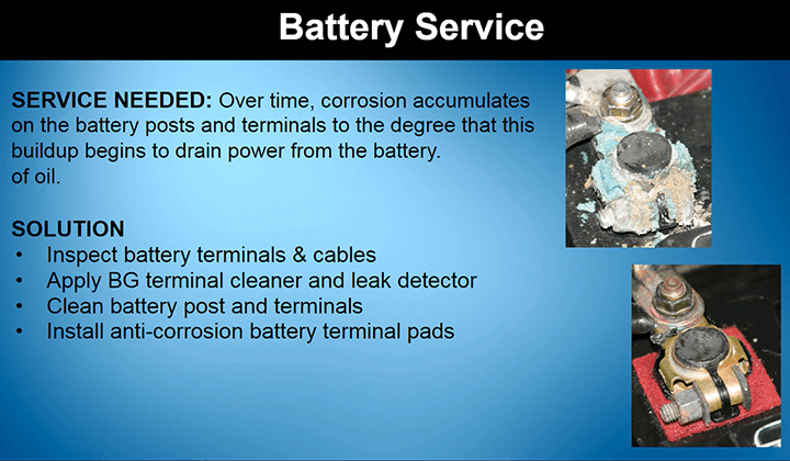 BATTERY SERVICE