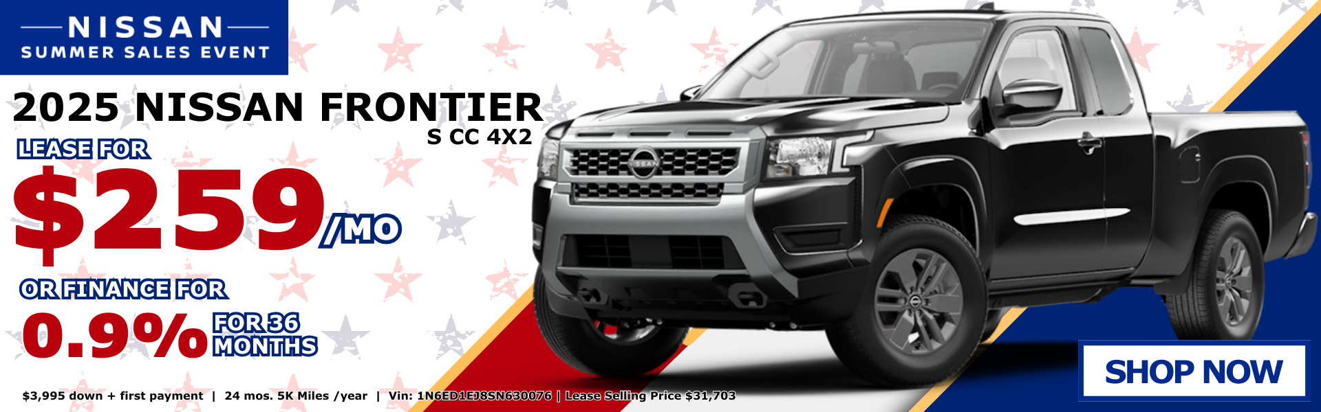 Nissan Frontier Offer 2025 Nissan Frontier