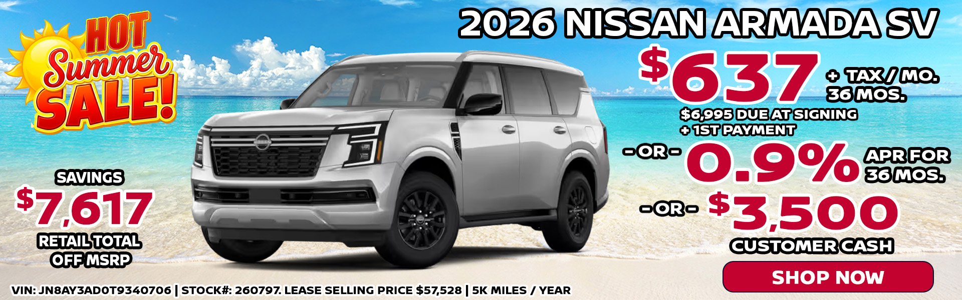 2026 Nissan Armada SV