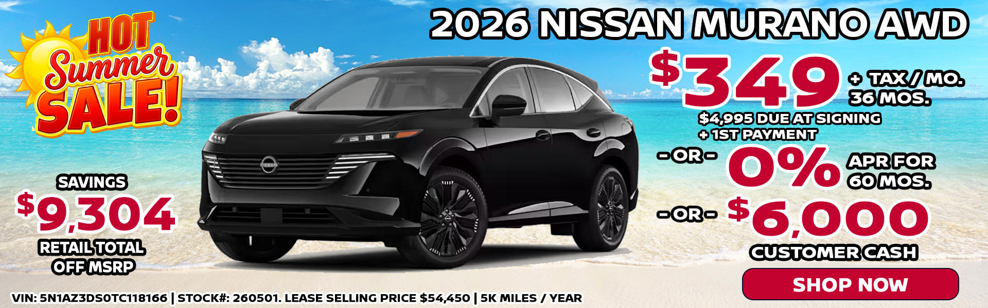 2026 NISSAN MURANO