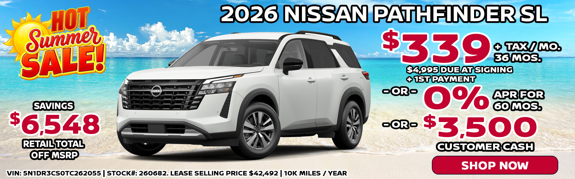 2026 Nissan Pathfinder SL
