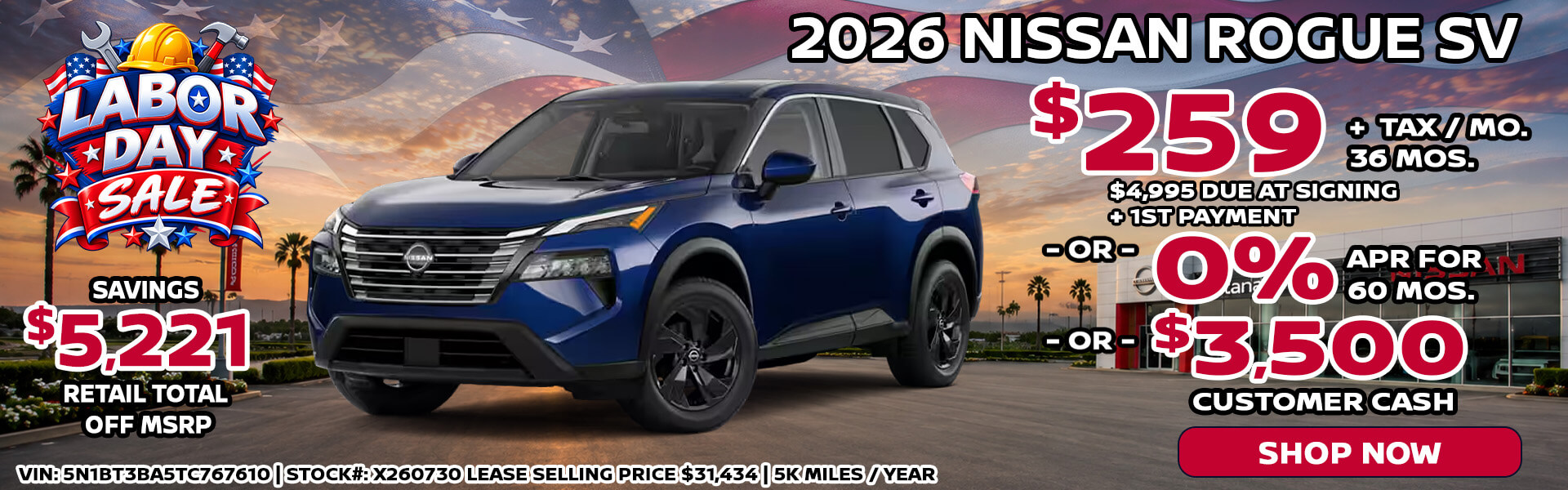 2026 Nissan Rogue SV