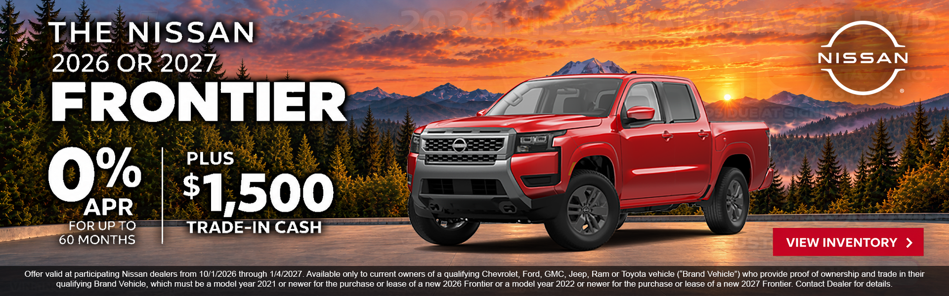 Special Frontier Offer