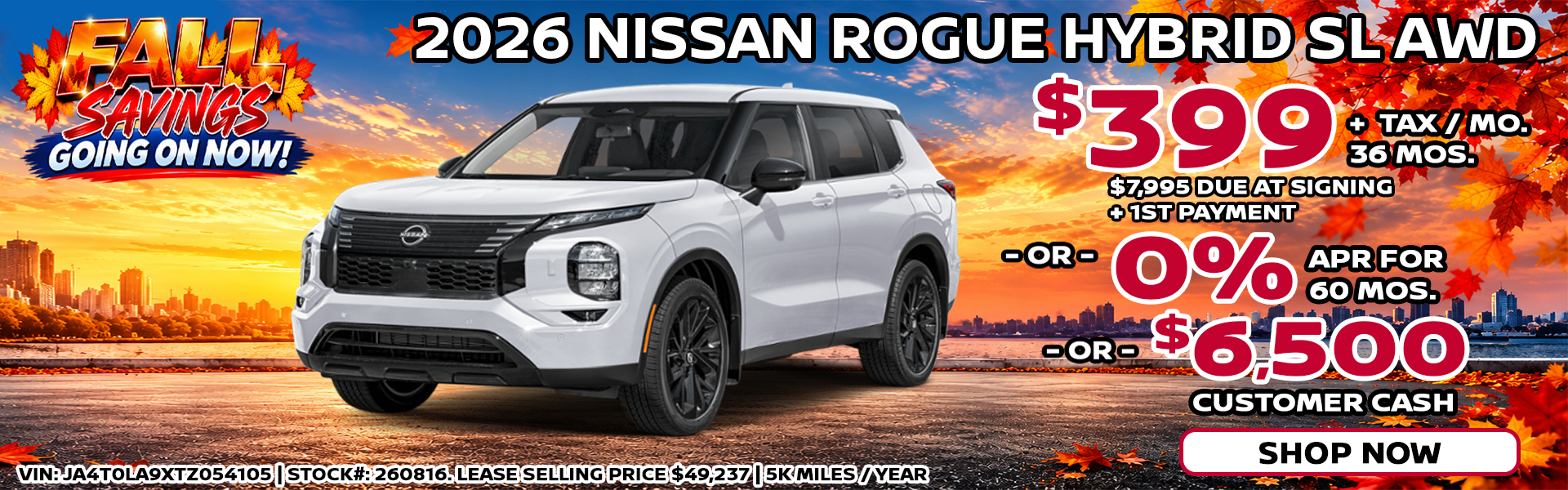 2026 Nissan Rogue Plug-In Hybrid SL AWD