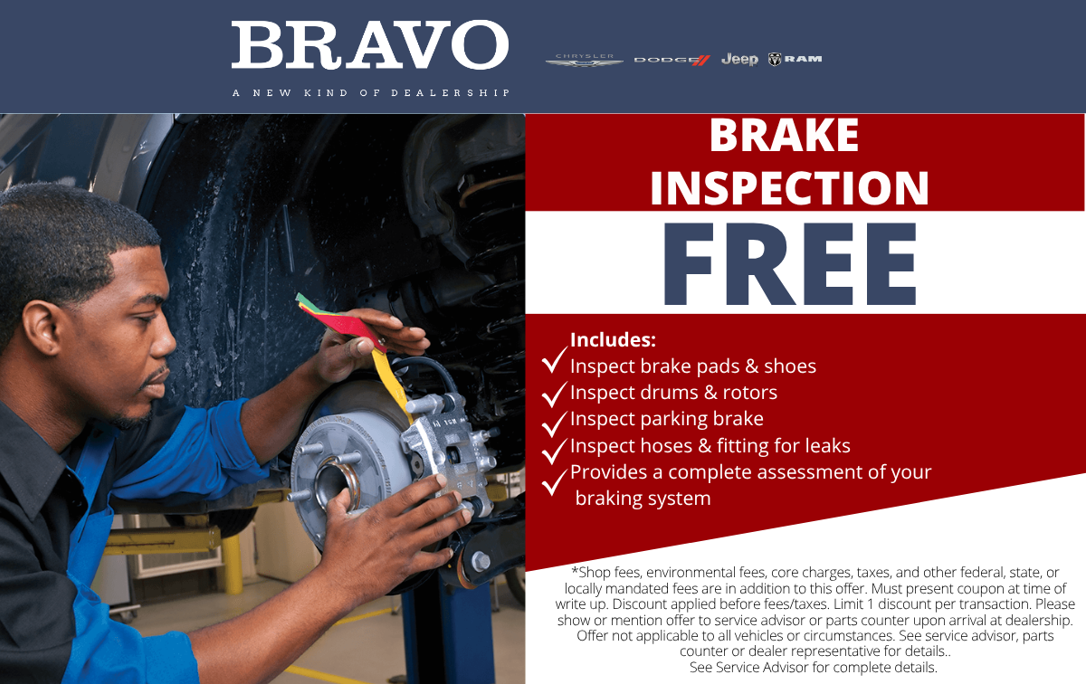 FREE BRAKE INSPECTION