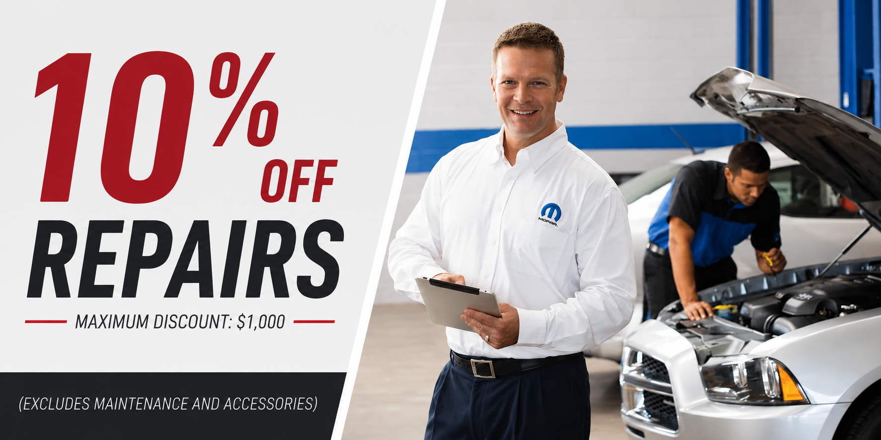 10% Off Repairs