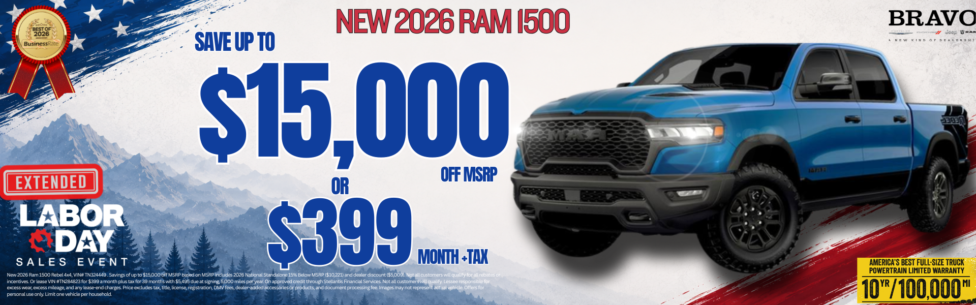 ram sale