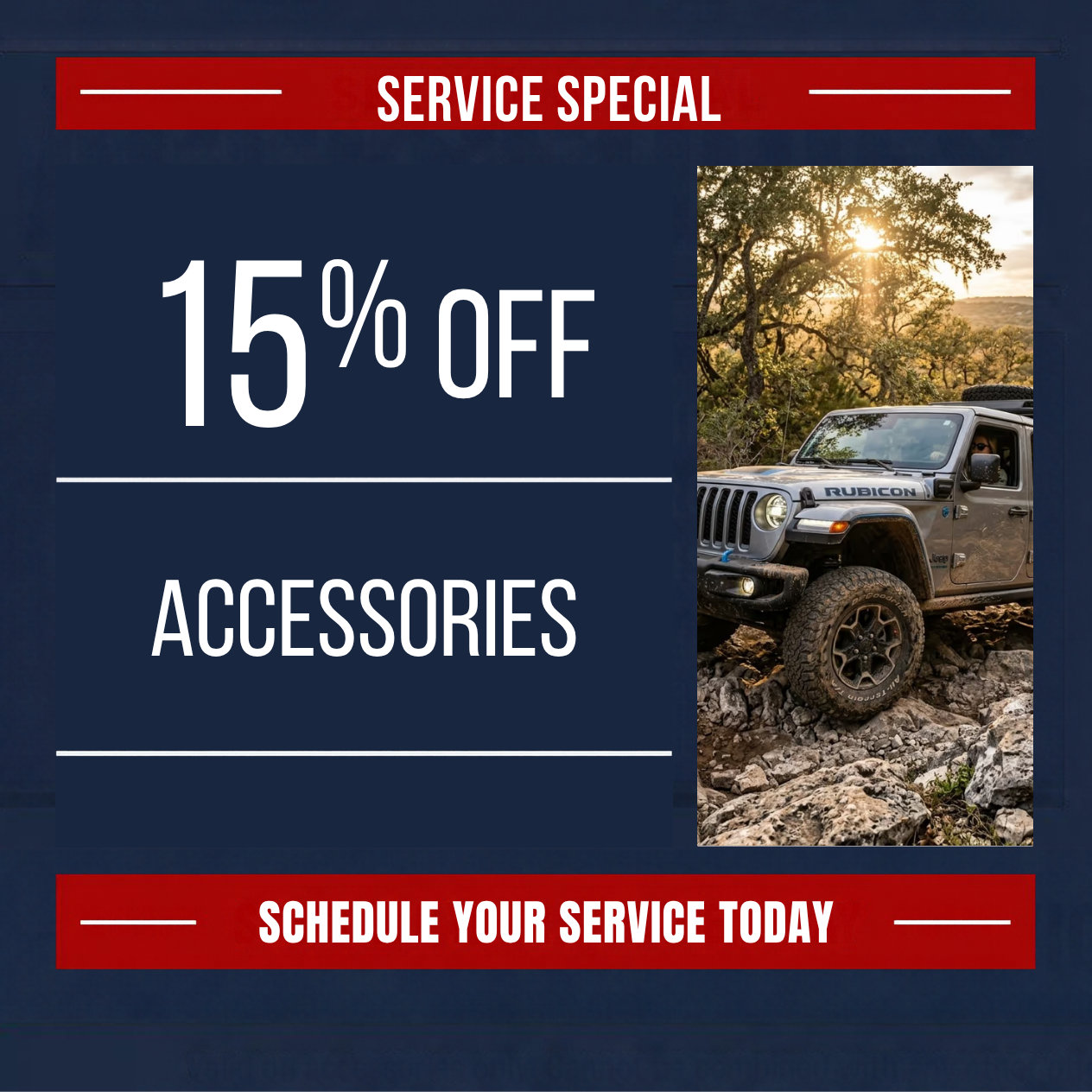 15% Off Accessories