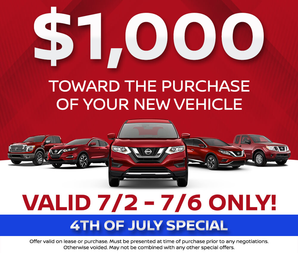 Receive $1,000 On Any New Vehicle