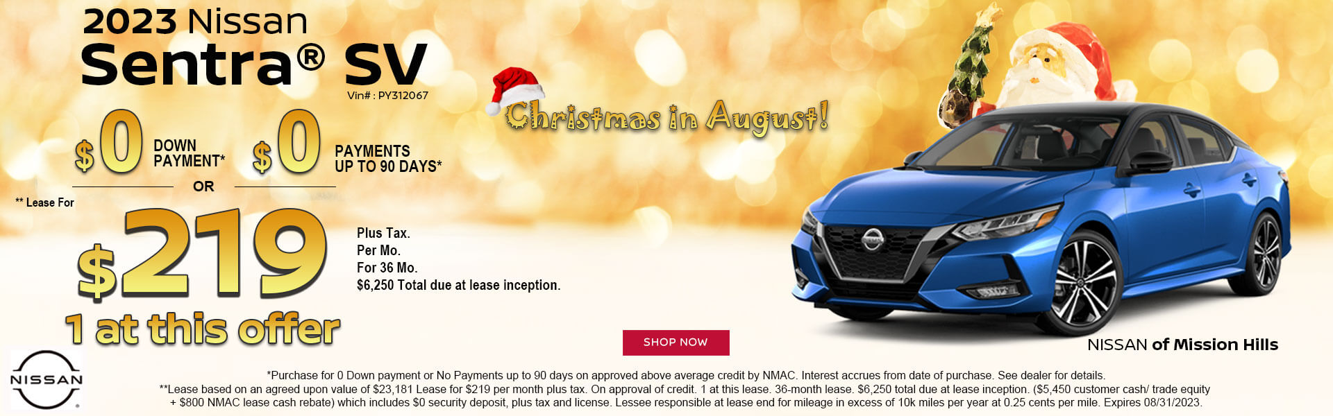 nissan christmas sale