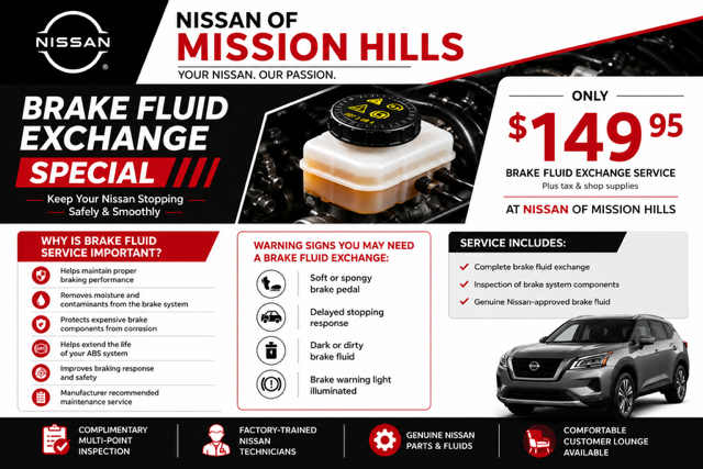 Service Specials - Nissan of Mission Hills
