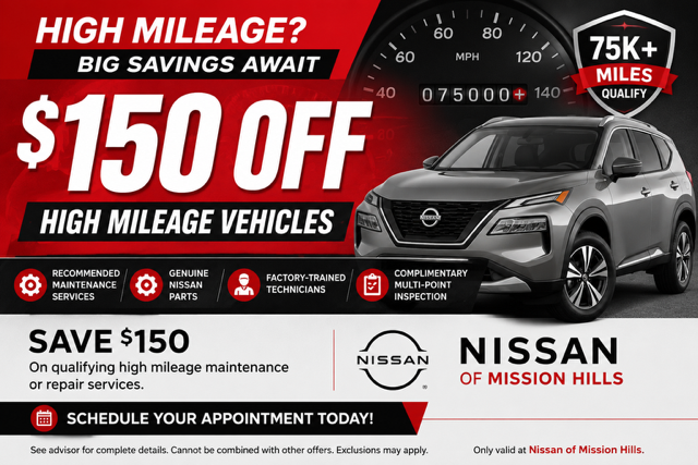 Service Specials - Nissan of Mission Hills