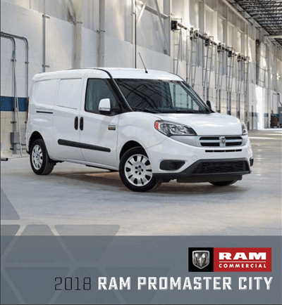 2018 RAM Promaster® Catalog