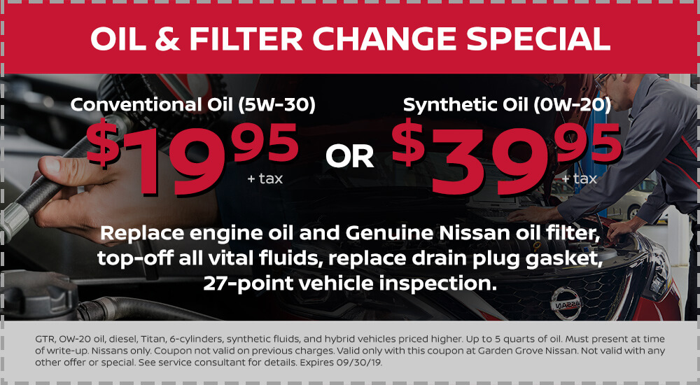 Nissan Oil Change Coupon automotive wallpaper