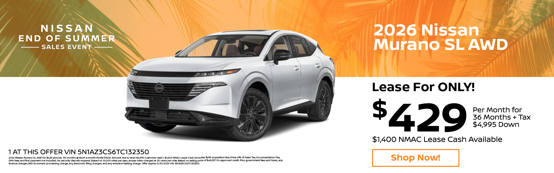 murano lease
