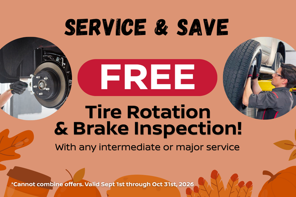 Tire Rotation & Brake Inspection!