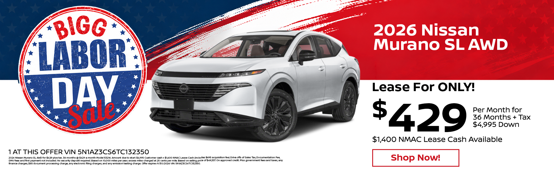 2026 Nissan Murano SL AWD