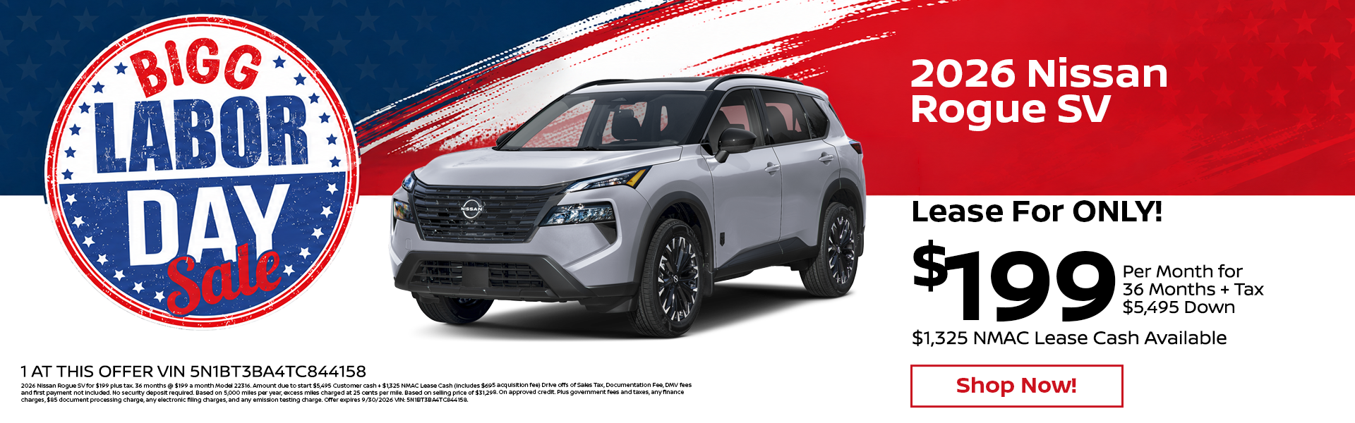 2026 Nissan Rogue SV