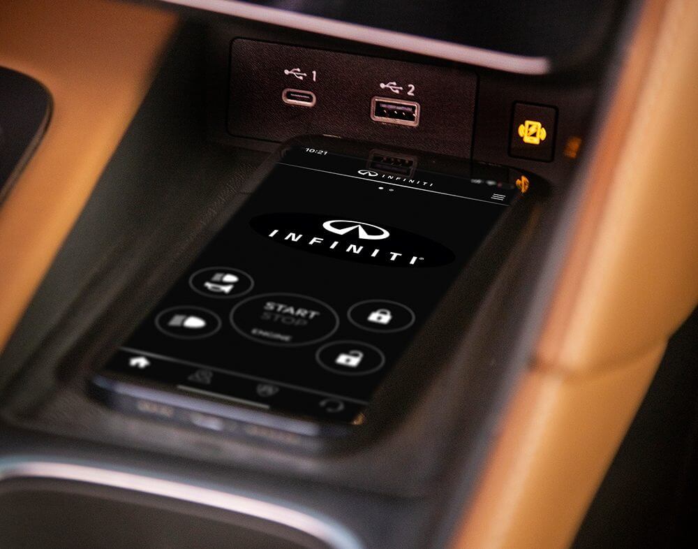 2022 INFINITI QX60 connectivity