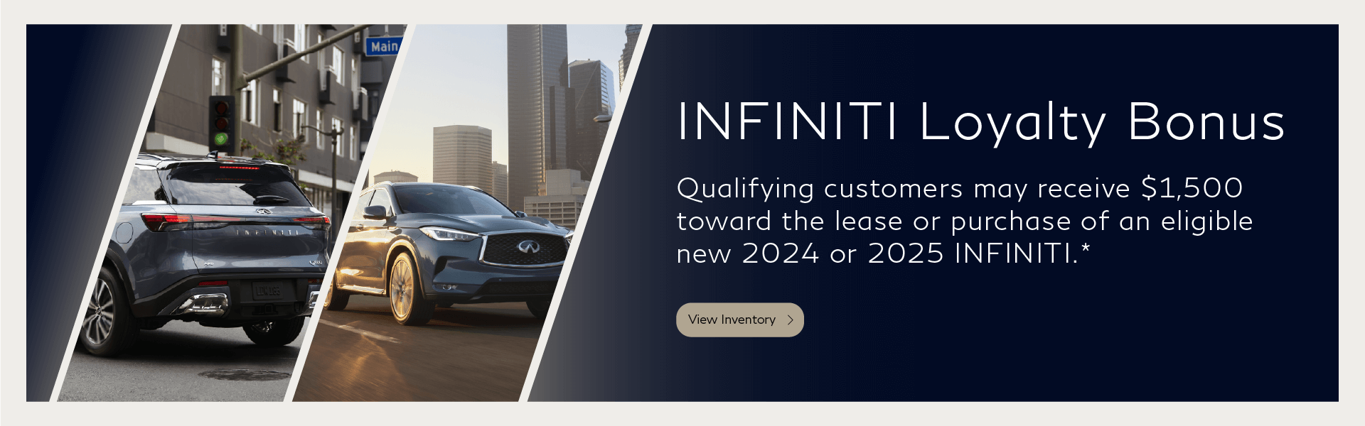 SD INFINITI Loyalty Bonus