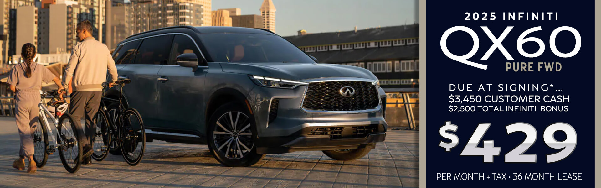 QX60 $429 p/m