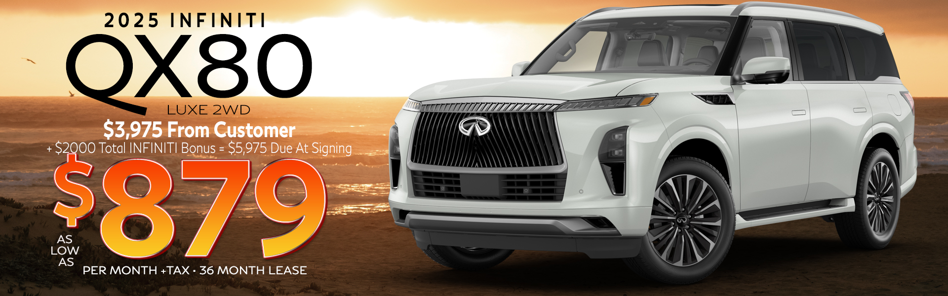 QX80 July Special
