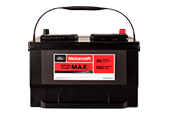 MOTORCRAFT® TESTED TOUGH® MAX BATTERIES STARTING AT $129.95 MSRP*
