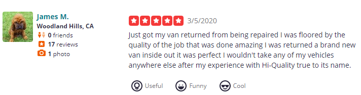 yelp review