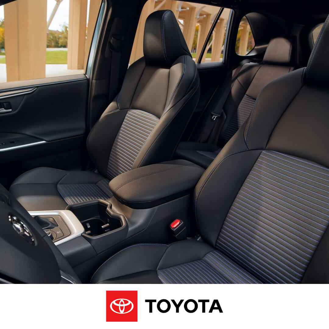2024 Toyota Rav4 Hybrid featuring premium seats