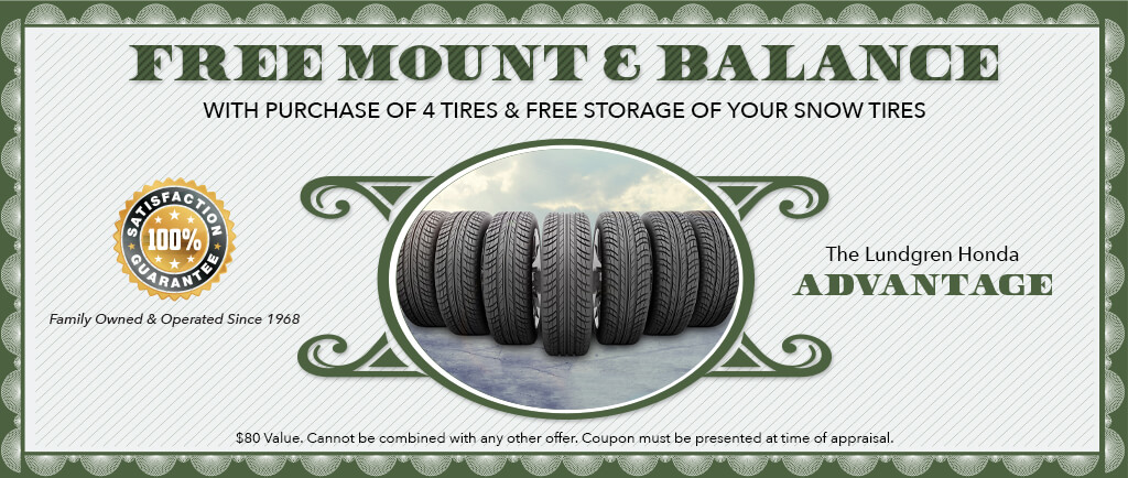 $80.00 value Free mount and balance