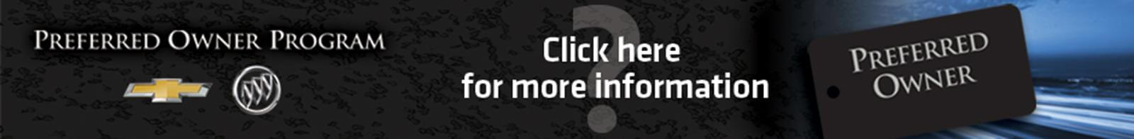 Preferred Owner Program Click here for more information