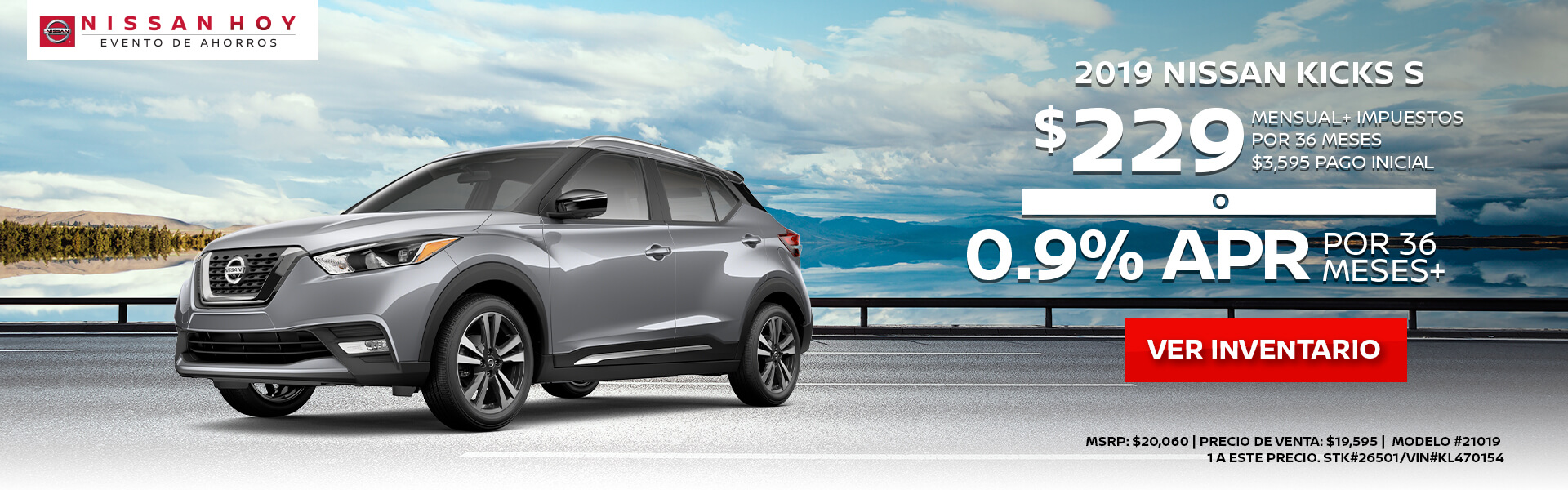 2019 Nissan Kicks