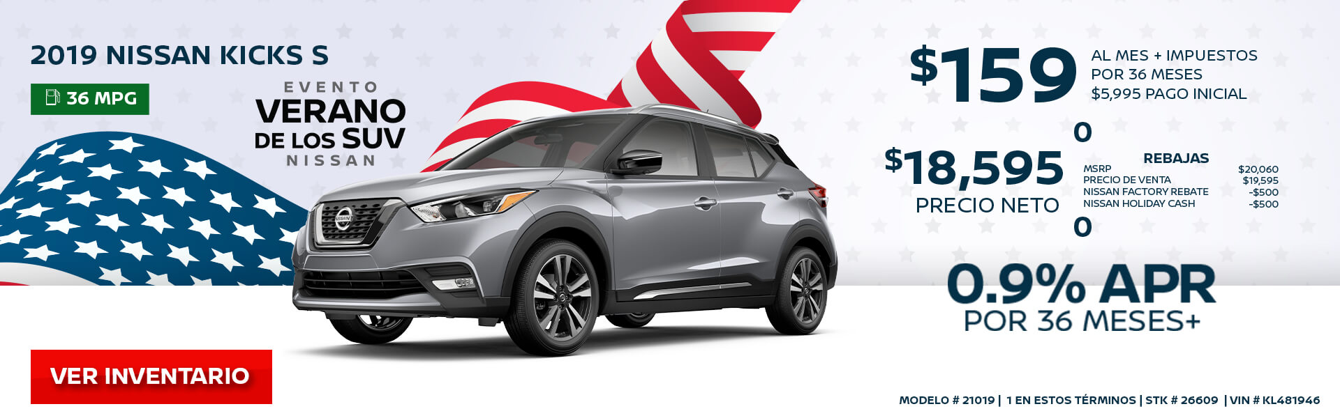 2019 Nissan Kicks