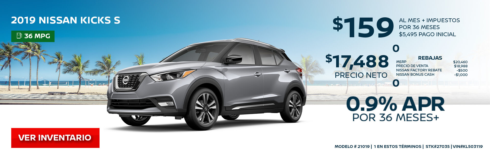 2019 Nissan Kicks