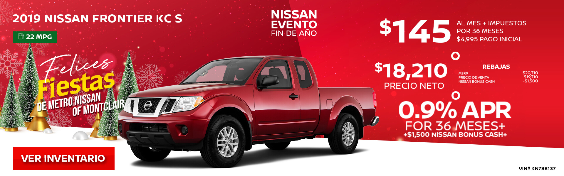 2019 Nissan Frontier