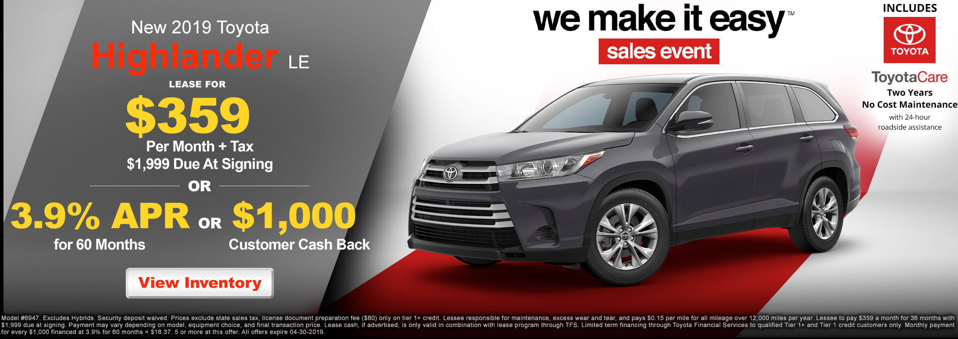 Norwalk Toyota Serving Los Angeles Long Beach Tustin Anaheim 2019 Toyota Highlander 359
