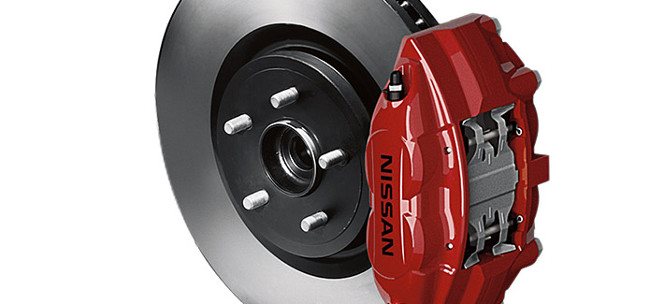 Rotor for a Nissan car. 